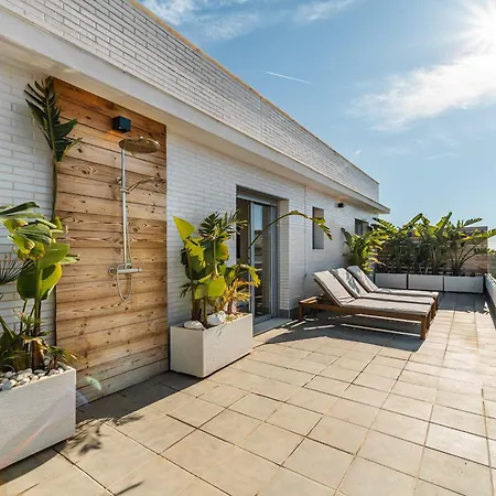 Jardines De Guadaiza Luxury Penthouse Rooftop Pool Bbq Apartment